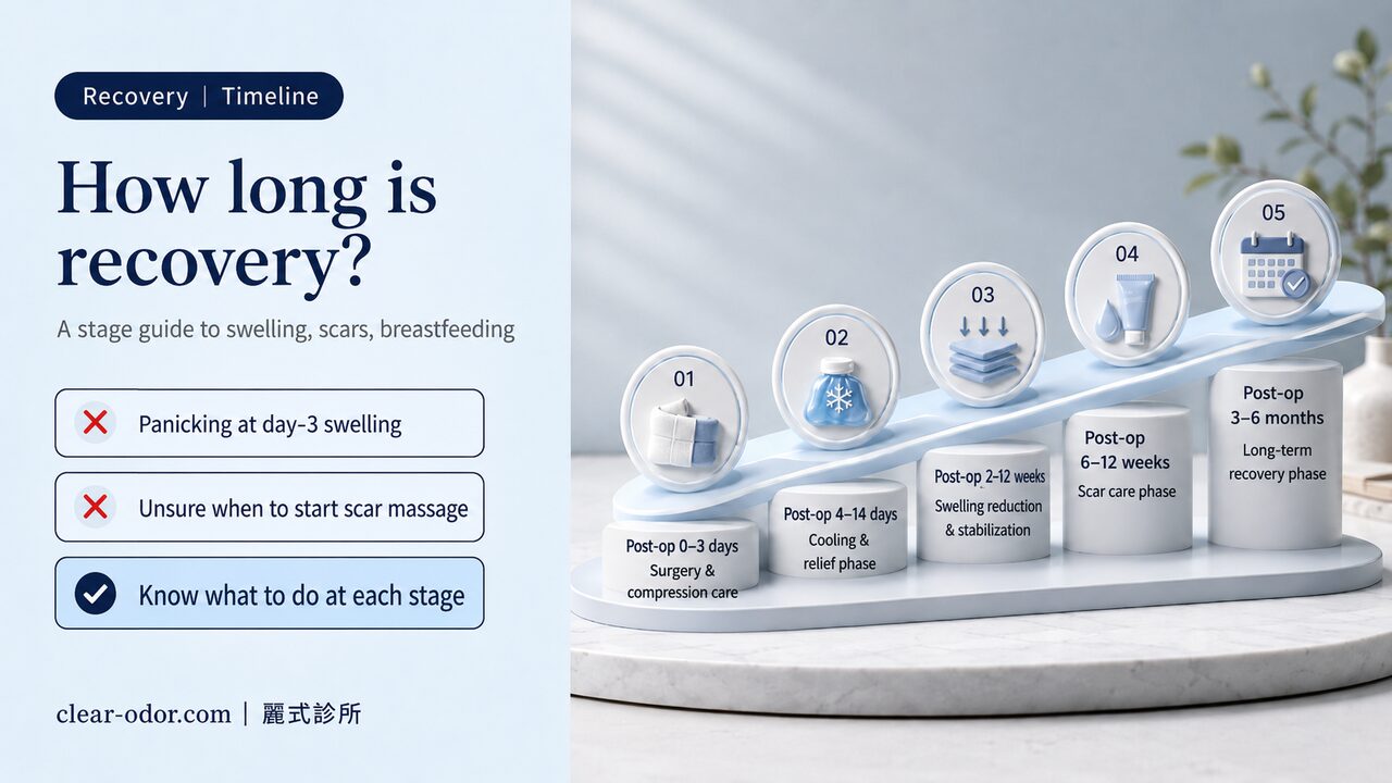 Areola Odor Surgery Recovery Timeline: Swelling, Scar Care & Breastfeeding Considerations