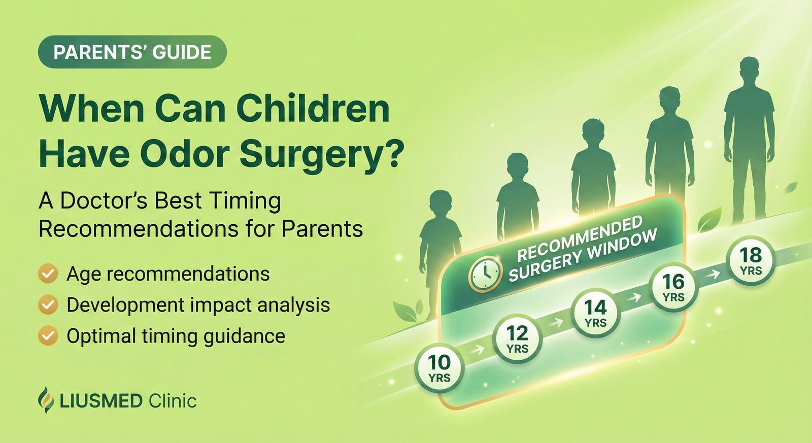 When Can Children Have Bromhidrosis Surgery? Best Timing Guide for Parents