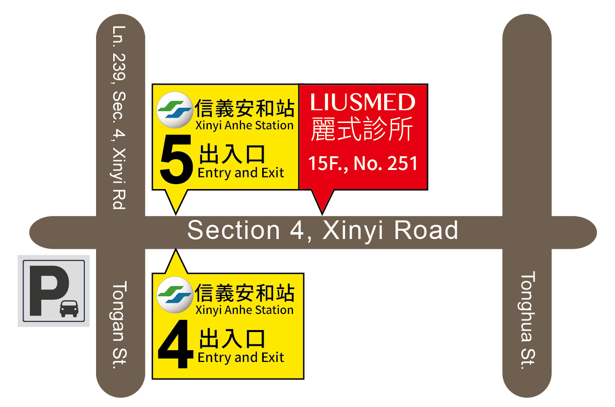 Taipei Clinic Map